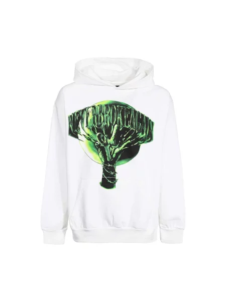 Bluza Vlone z nadrukiem biała