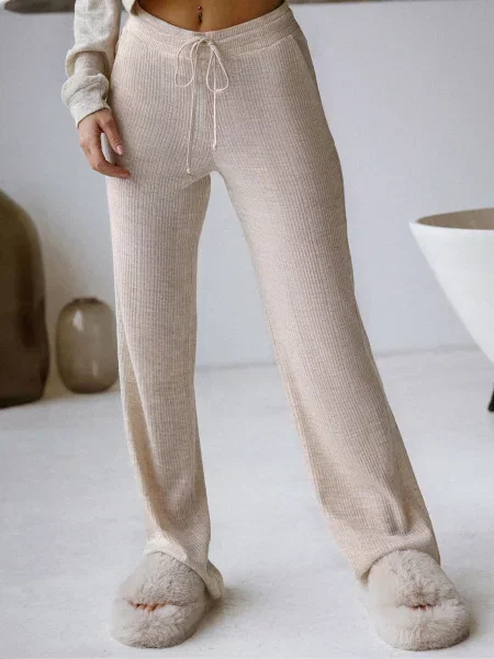 Штани для дому Leinle бежевий