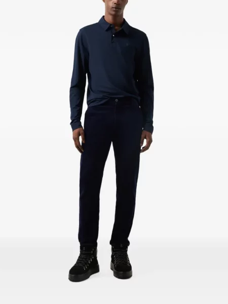 Lung tricou polo Bogner albastru