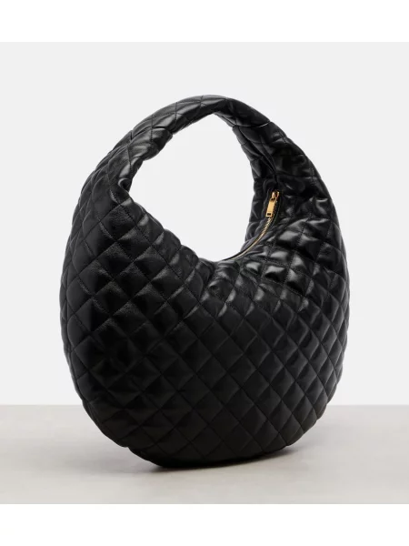 Geanta de piele Saint Laurent din piele negru