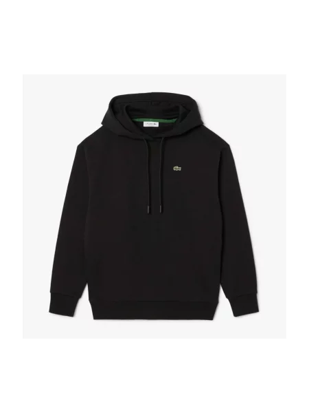 Lacoste Majica dugih rukava Oversize crna