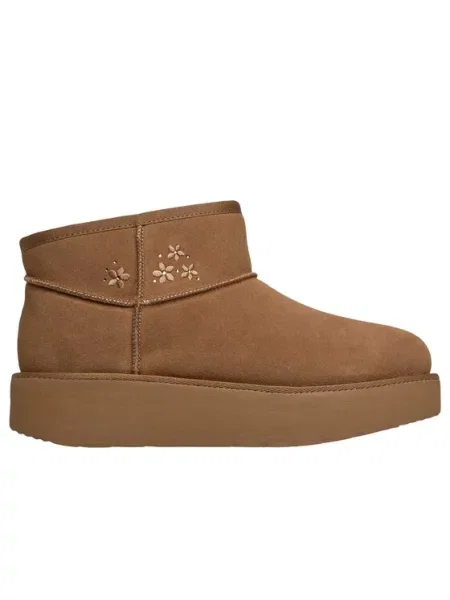 Skechers Μπότες Χιονιού Keep Cozy καφέ