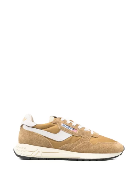 Sneakerși Autry din piele de căprioară maro