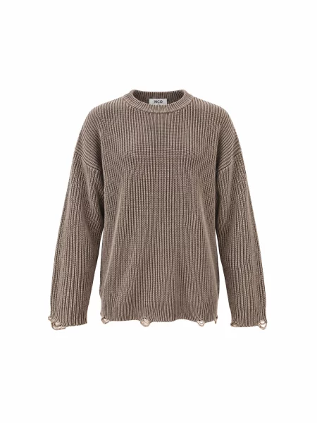 NCO Pulover taupe gri