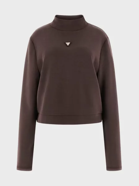 Лонгслів Guess коричневий