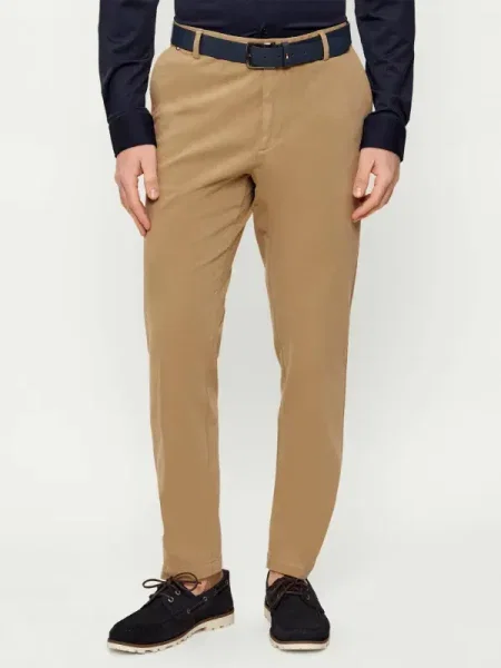 BOSS BLACK Pantaloni chino | Modern fit negru
