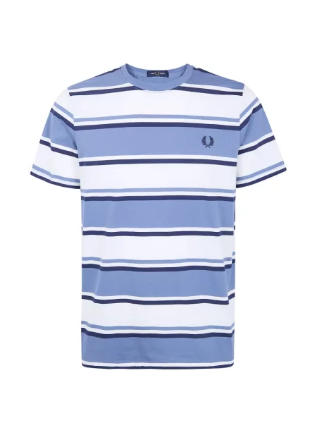 Tricou Fred Perry cu dungi alb