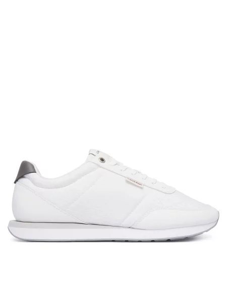 Sportcipők Calvin Klein Retro Runner T Lth Aop Ny fehér