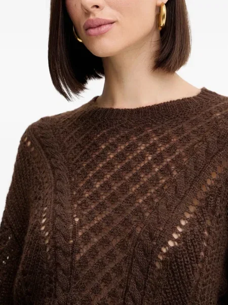 Pulover Twinset ajurat maro