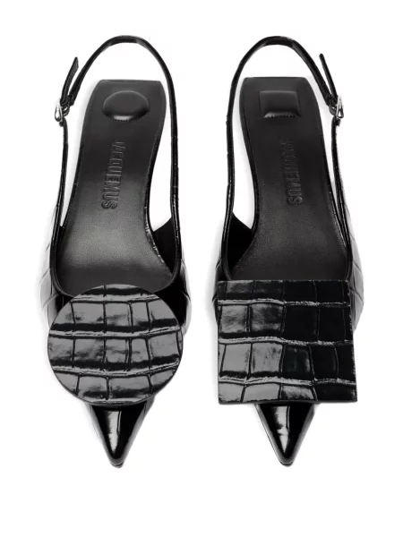 Pantofi cu toc Jacquemus negru