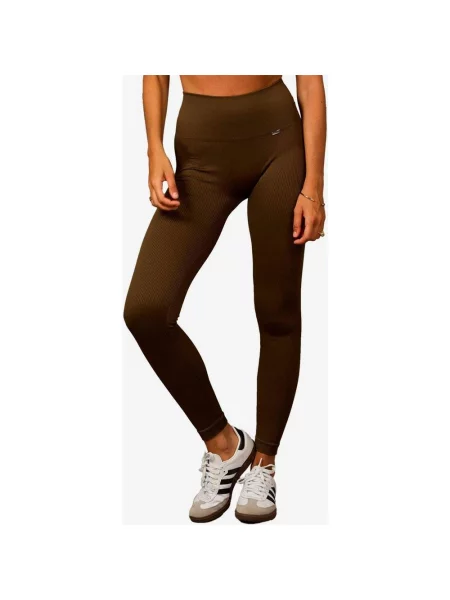 Legginsy długie Believe Athletics Beyond ocre XS-S zielone