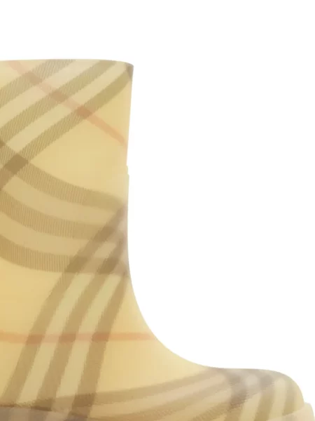 Botki dziecięce Burberry żółte