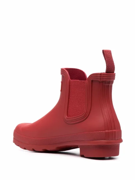 Botine chelsea Hunter roșu