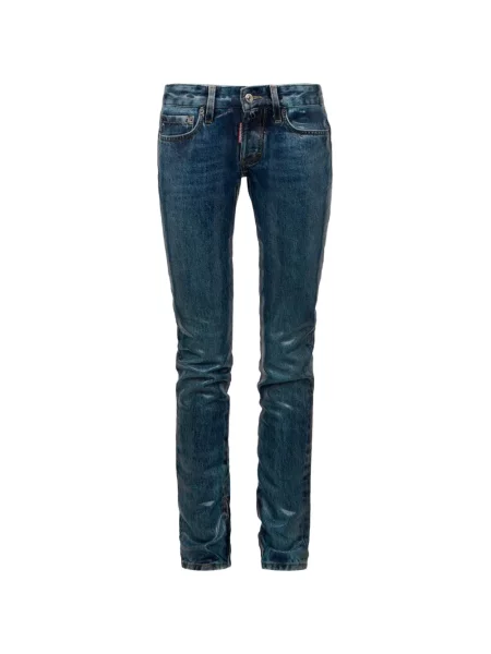 Blugi skinny Dsquared2 skinny fit albastru