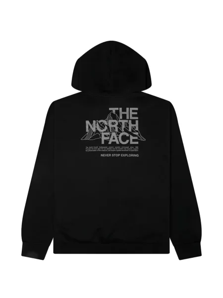 Суичър с качулка The North Face черно