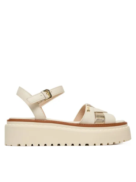 Liu Jo Sandale Bessie 01 Alb bej