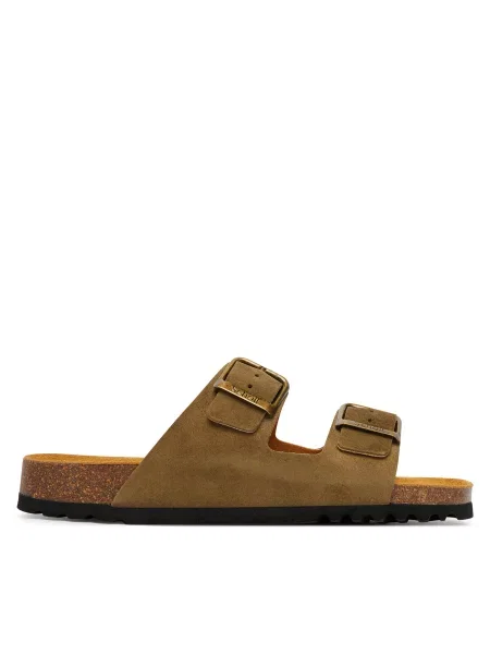 Papuci Scholl verde