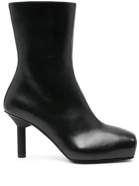 Botki Alainpaul skórzane czarne