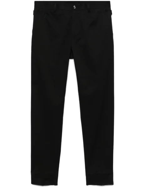 Pantaloni Dolce & Gabbana cu broderie negru