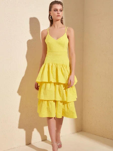 Rochie Trendyol galben