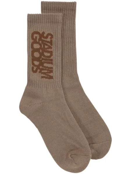 Șosete Stadium Goods® cu autograf maro