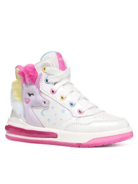 Geox Laisvalaikio batai J Sketlite Girl M balta