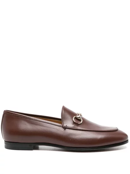 Pantofi loafer Gucci maro