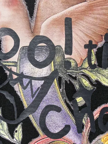 Top Ordinary Couture Code czarny