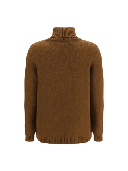 Sweter Adidas By Stella Mccartney brązowy