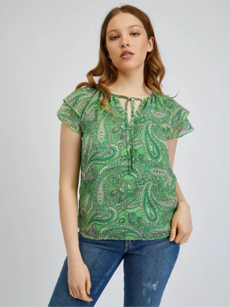 Top Orsay verde