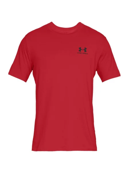 Тениска Under Armour Sportstyle Lc Ss Red XS червено