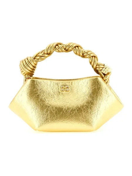 Mała mały torebka Ganni żółta