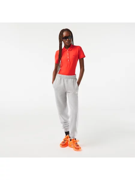 Поло Lacoste красное