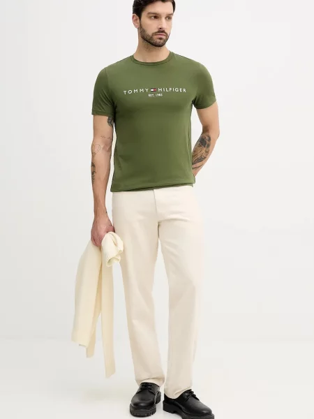 Tommy Hilfiger tričko zelené