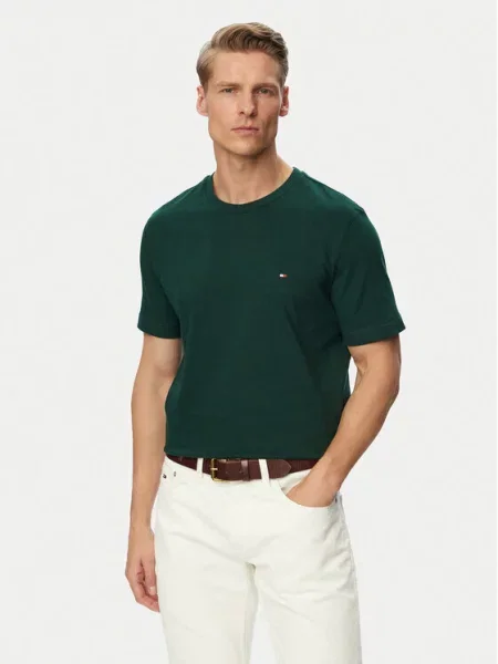 Тениска Tommy Hilfiger зелено