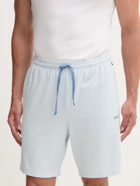 BOSS szorty lounge z Mix&Match Short CW niebieskie