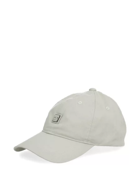 Șapcă Armani Exchange cu autograf gri
