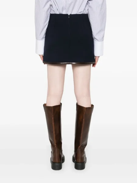 Fusta mini Sandro albastru
