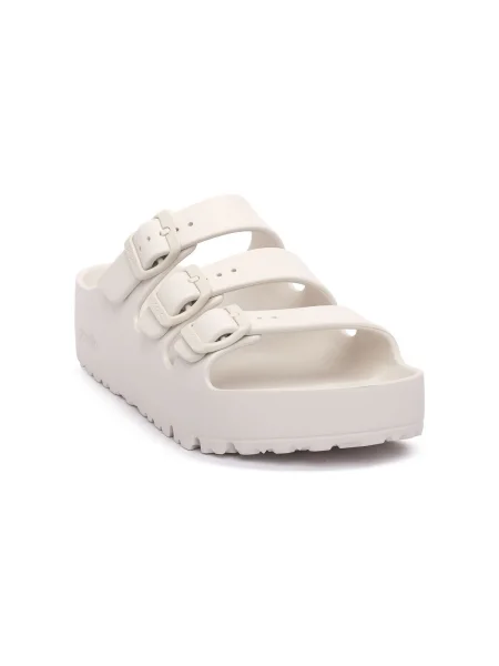 BIRKENSTOCK Saboți Florida III Flex coajă de ou alb