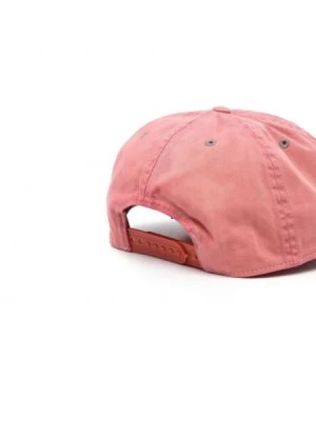 Kepurė su snapeliu Ralph Lauren Rrl rožinė