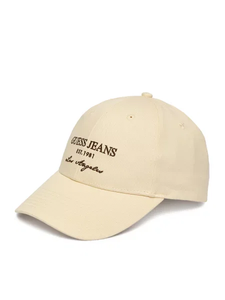 Кепка Guess Jeans бежевая