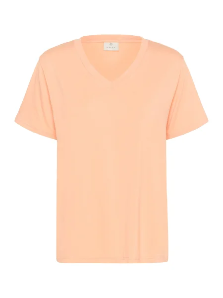 Kaffe Tricou caisă portocaliu