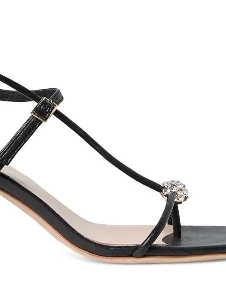 Sandale Loeffler Randall de cristal negru