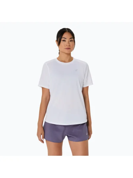 Tricou de alergare pentru femei ASICS Core brilliant white alb