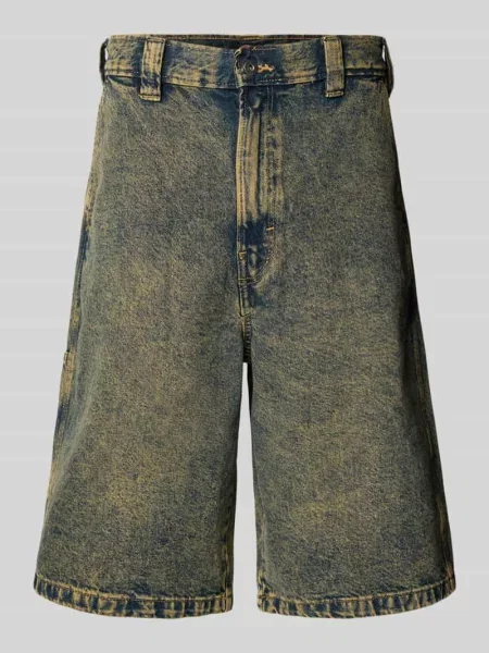 Szorty jeansowe z wpuszczanymi model ‘MADISON’ Dickies niebieskie