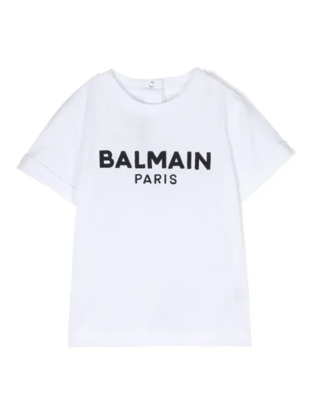 Koszulka dziecięca Balmain biała