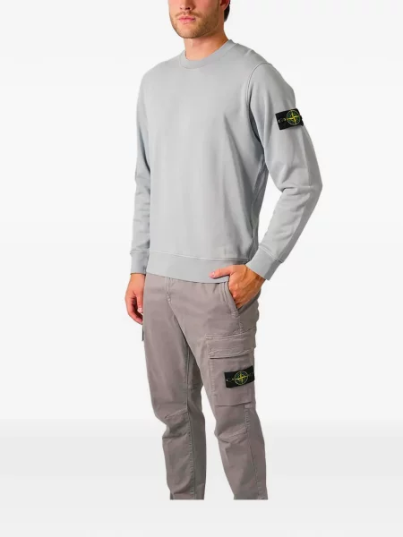 Флийс полар Stone Island камъни сиво