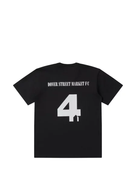 Fotbal tricou Dover Street Market cu imagine streetstyle negru