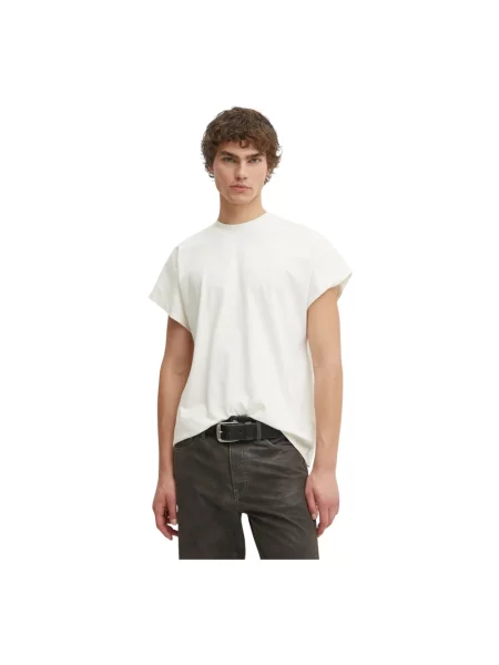 Won Hundred t-shirt gładki beżowy
