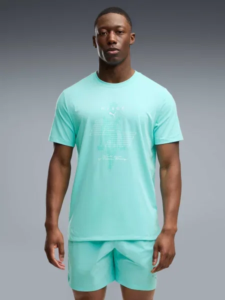 Спортивная футболка Puma зеленая